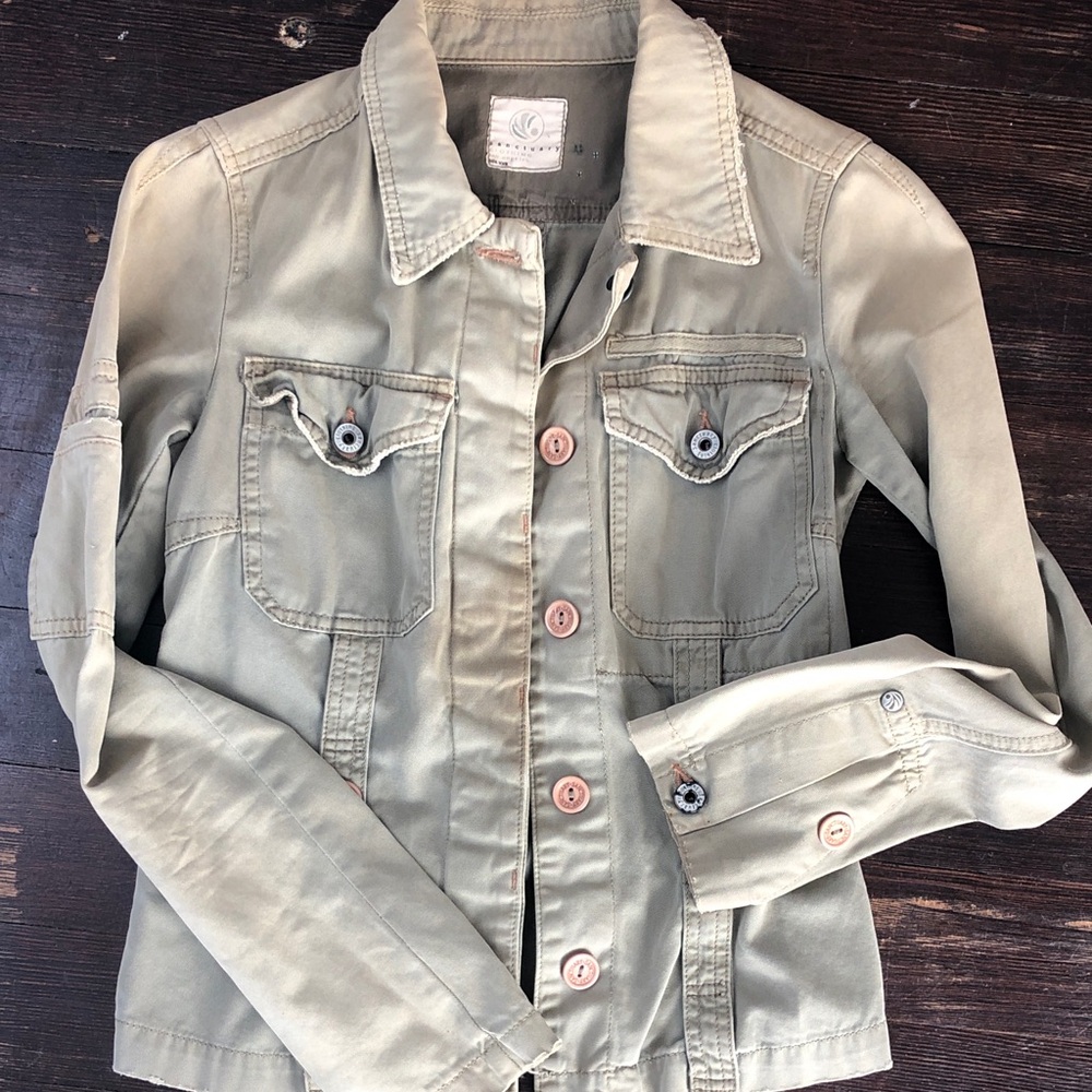 Sanctuary Olive Utility Jacket